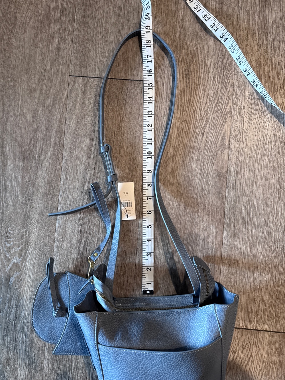 NWT Anthropologie Celeste Vegan Leather Crossbody Bag - Picture 15 of 16